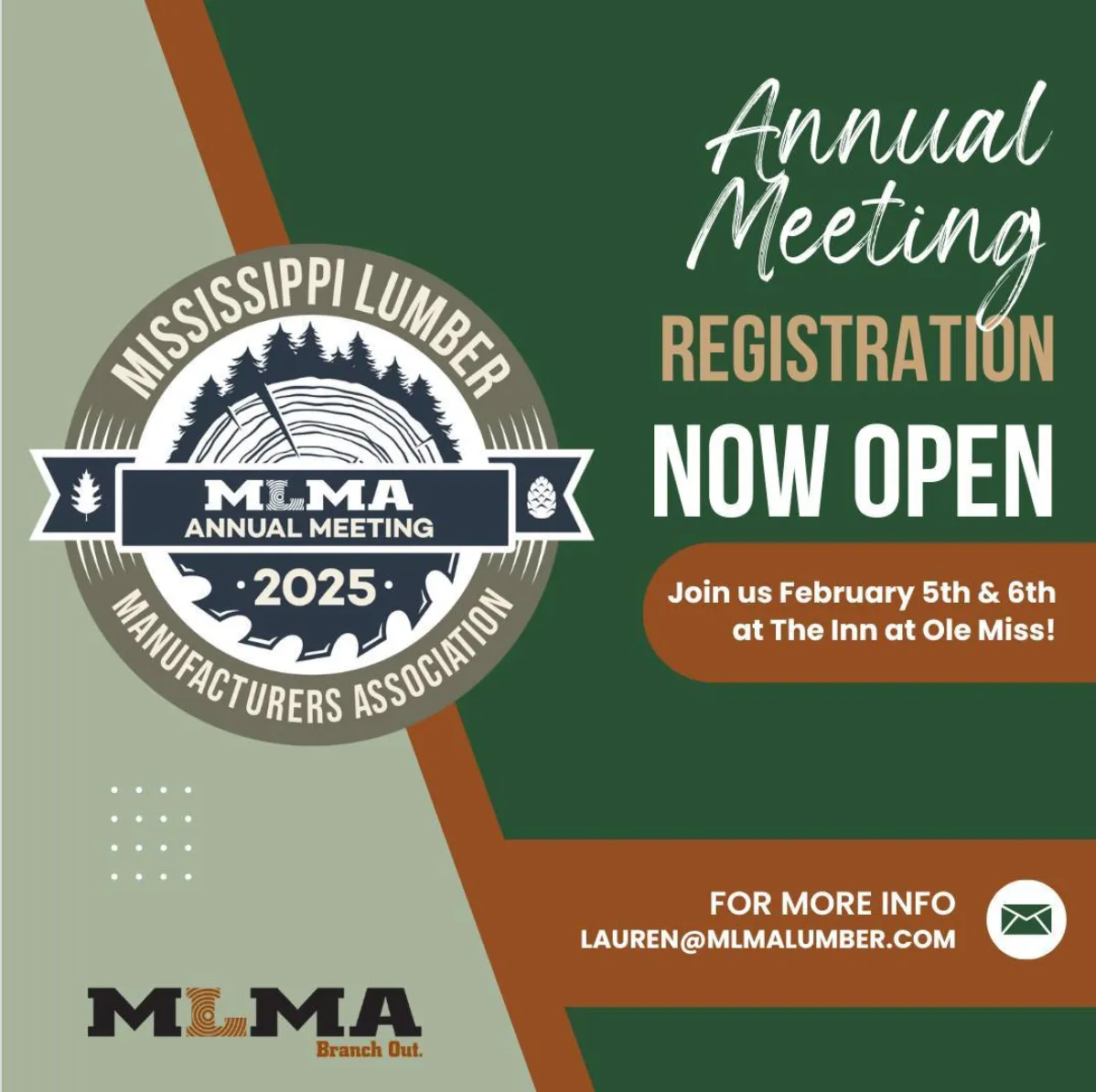 SLB EXEC HEADLINES MISSISSIPPI LUMBER PRODUCERS’ ANNUAL