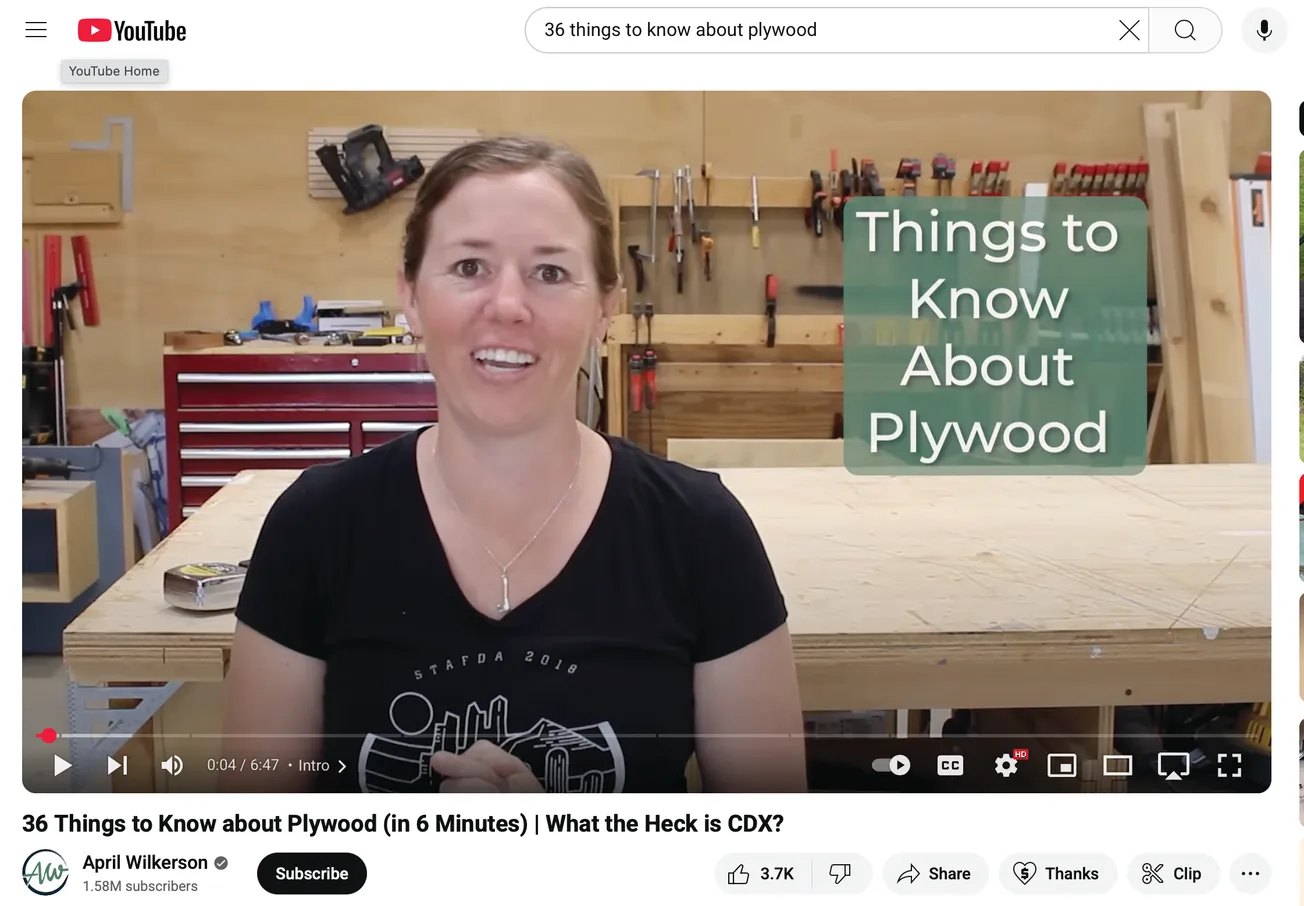 ROSEBURG VIDEO HELPS SELL PLYWOOD