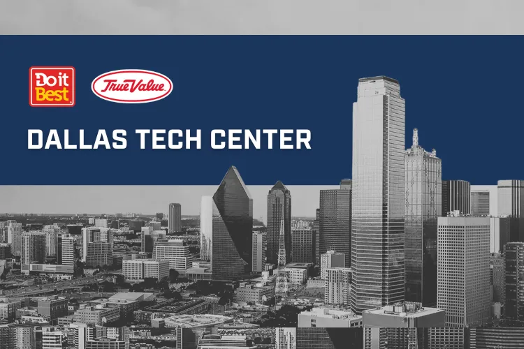 DO IT BEST/TRUE VALUE OPENS DFW TECH CENTER